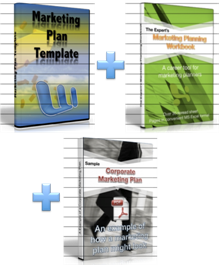 Use this Marketing Plan Workbook, ready to go in Excel format, Better than a marketing plan template, with FREE sample marketing plan.